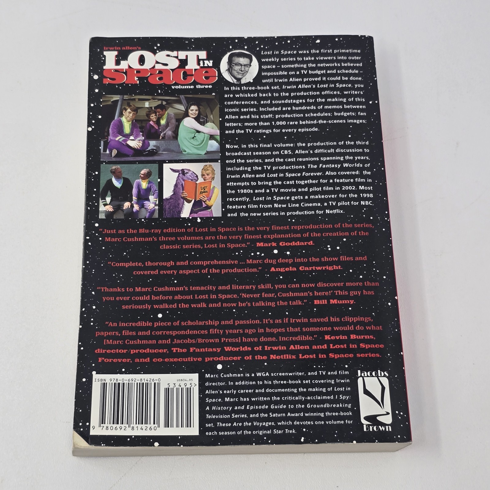 Irwin Allen’s Lost in Space Volume Three Authorized Biography by Marc Cushmam