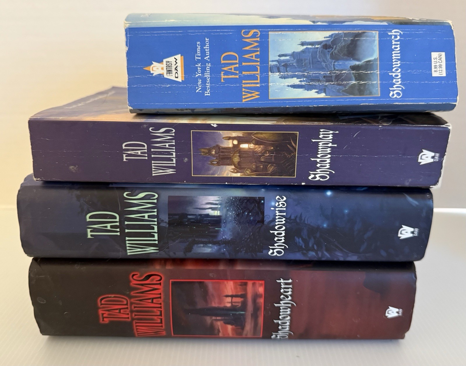 Tad Williams Shadowmarch Book Lot – Complete – See Pics