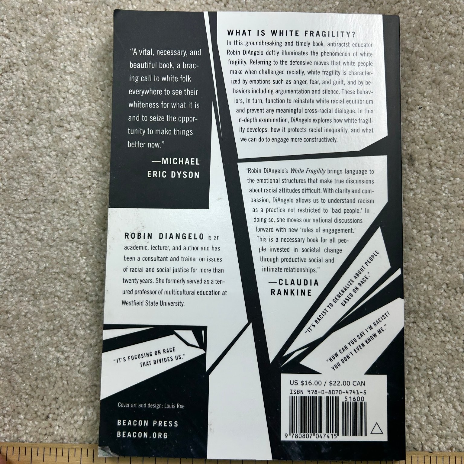 White Fragility Robin DiAngelo 2018 Race Relations Nonfiction Beacon Press
