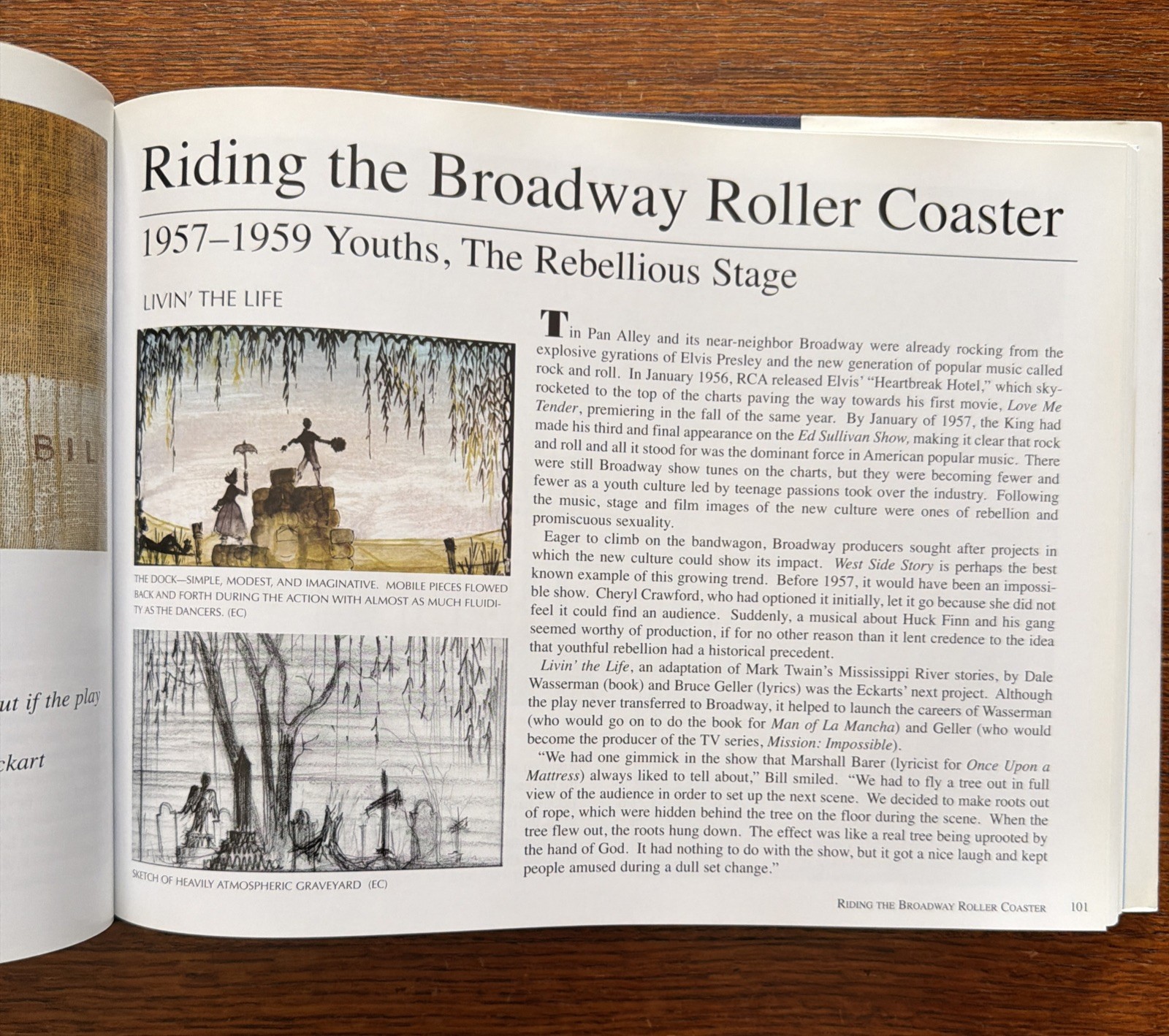 Performing Set : Broadway Designs William & Jean Eckart by Andrew Harris SIGNED!