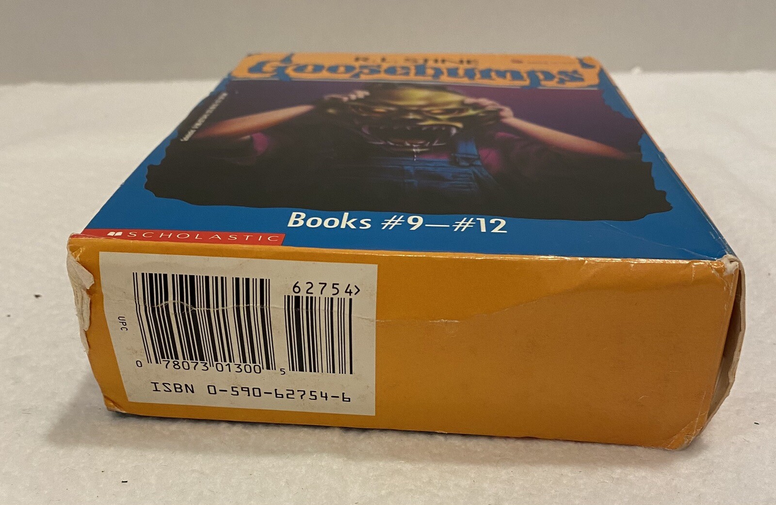 Vintage 1990s Goosebumps Box Set #9-12, R.L. Stine, Haunted Mask, 9, 10, 11, 12