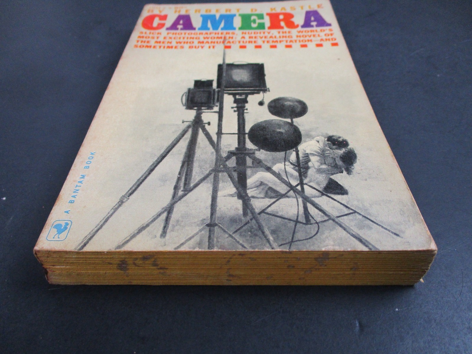 CAMERA by Herbert D. Kastle Bantam Books 1960 Paperback PB- Pulp Fiction-F2133
