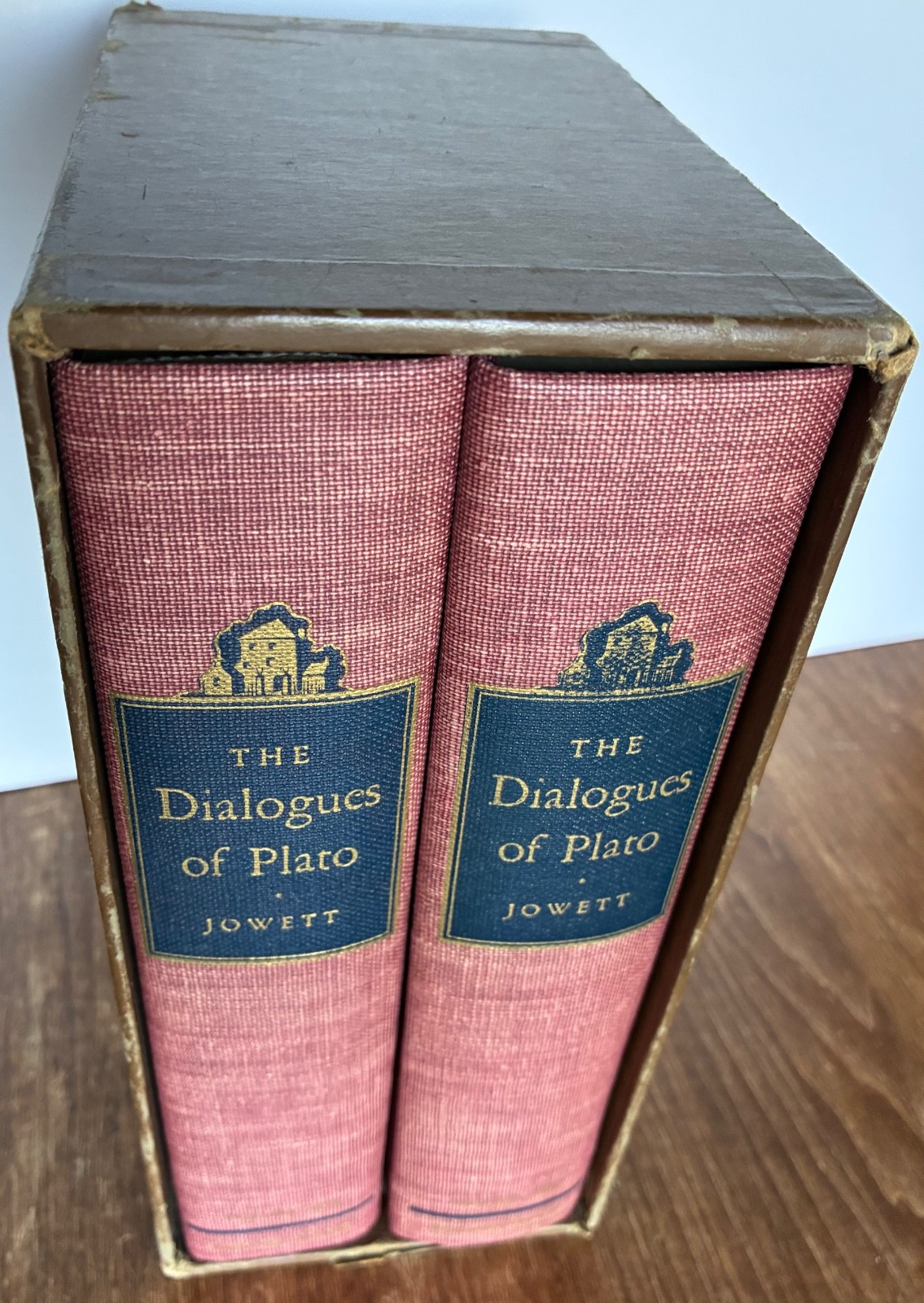 The Dialogues of Plato, 2 Volumes, 1937 Translated by B. Jowett, 2 HC