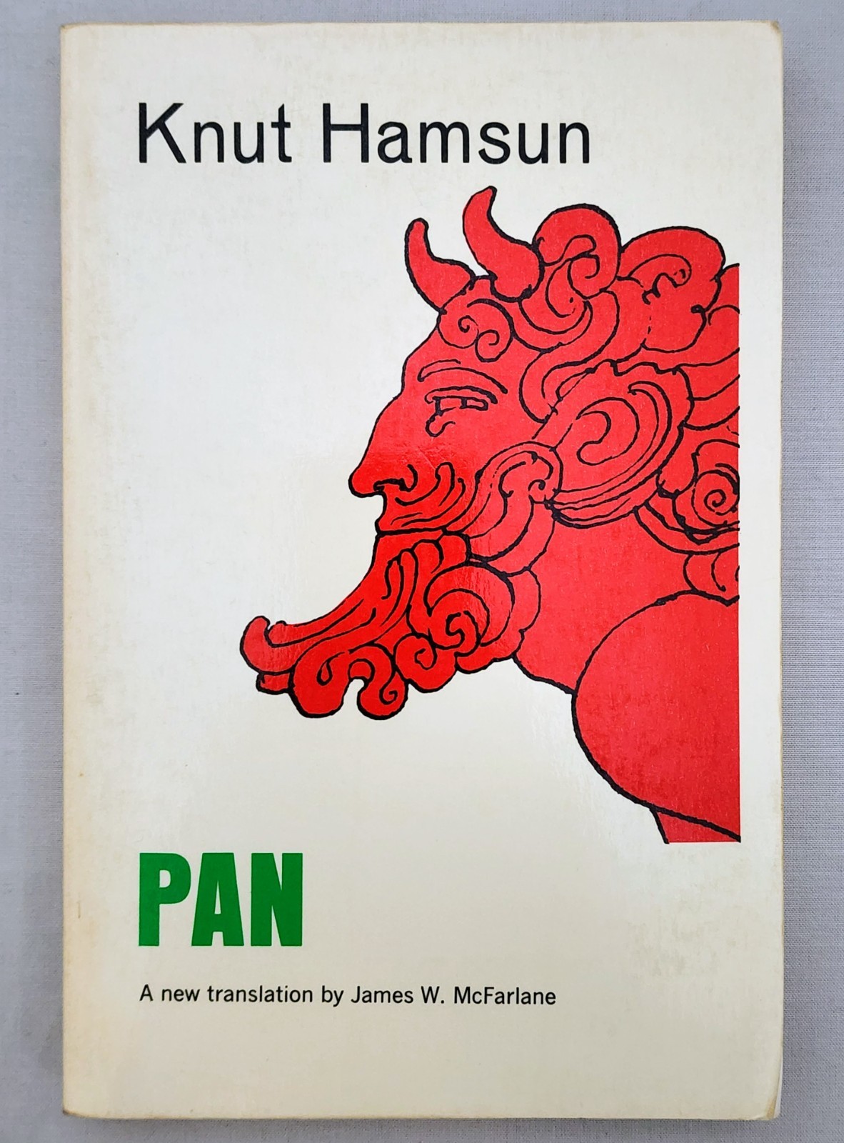 Pan by Knut Hamsun (1986 print) *VERY GOOD* Farrar, Straus & Giroux
