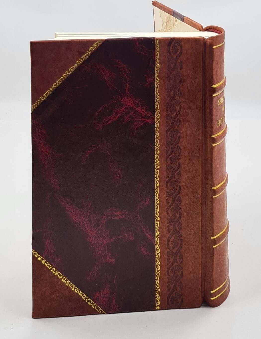 Select parts of the holy Bible for the use of the negro slaves, [LEATHER BOUND]