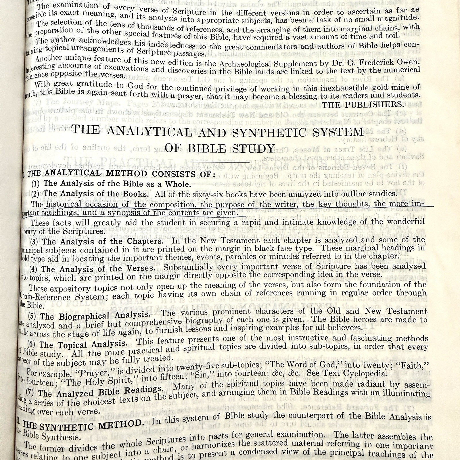 The New Chain Reference Bible Thompson 4th Improved Edition KJV 1964