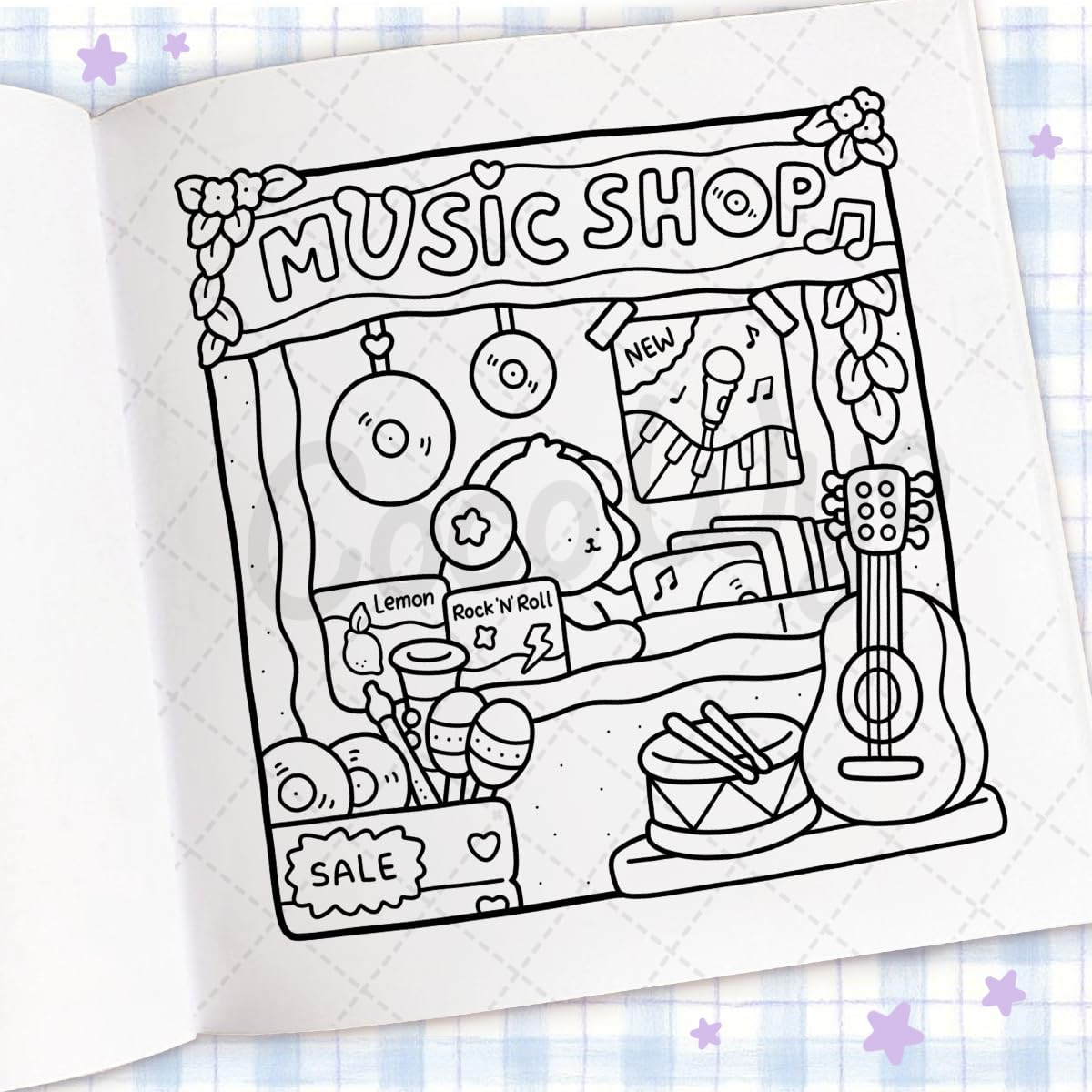 Cozy Corner: Coloring Book for Adults and Kids (Cozy Spaces Coloring)