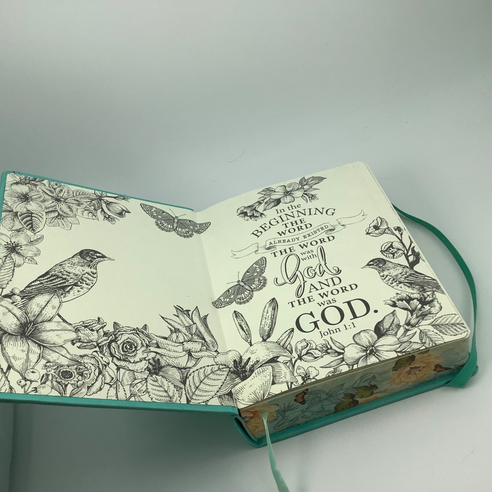 Inspire Creative Journal Coloring Bible New Living Translation Softcover Tyndale
