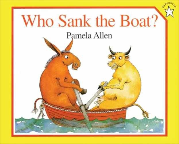 Who Sank the Boat? – Library Binding, by Allen Pamela – Acceptable