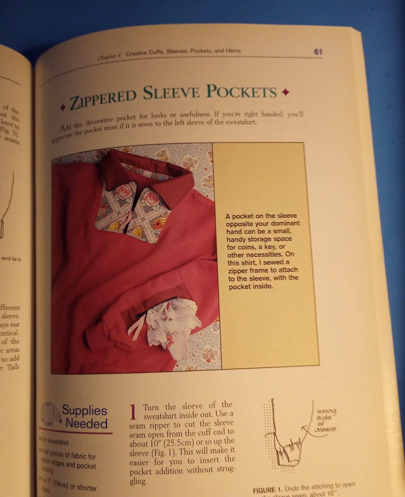 “More Sweatshirts with Style” Paperback Sewing Craft Book