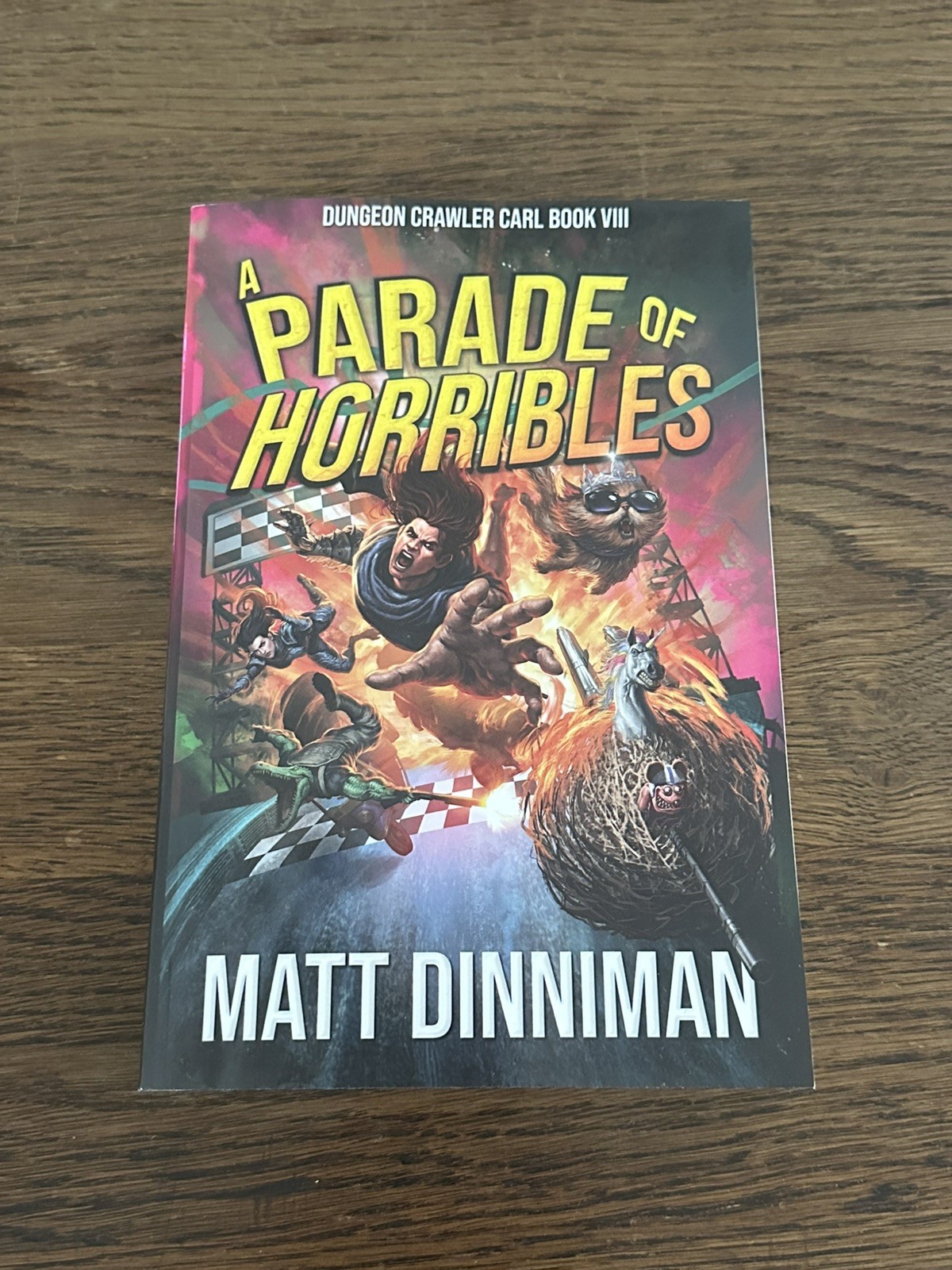 A Parade Of Horribles Matt Dinniman POD Trade Paperback Dungeon Crawler Carl 8