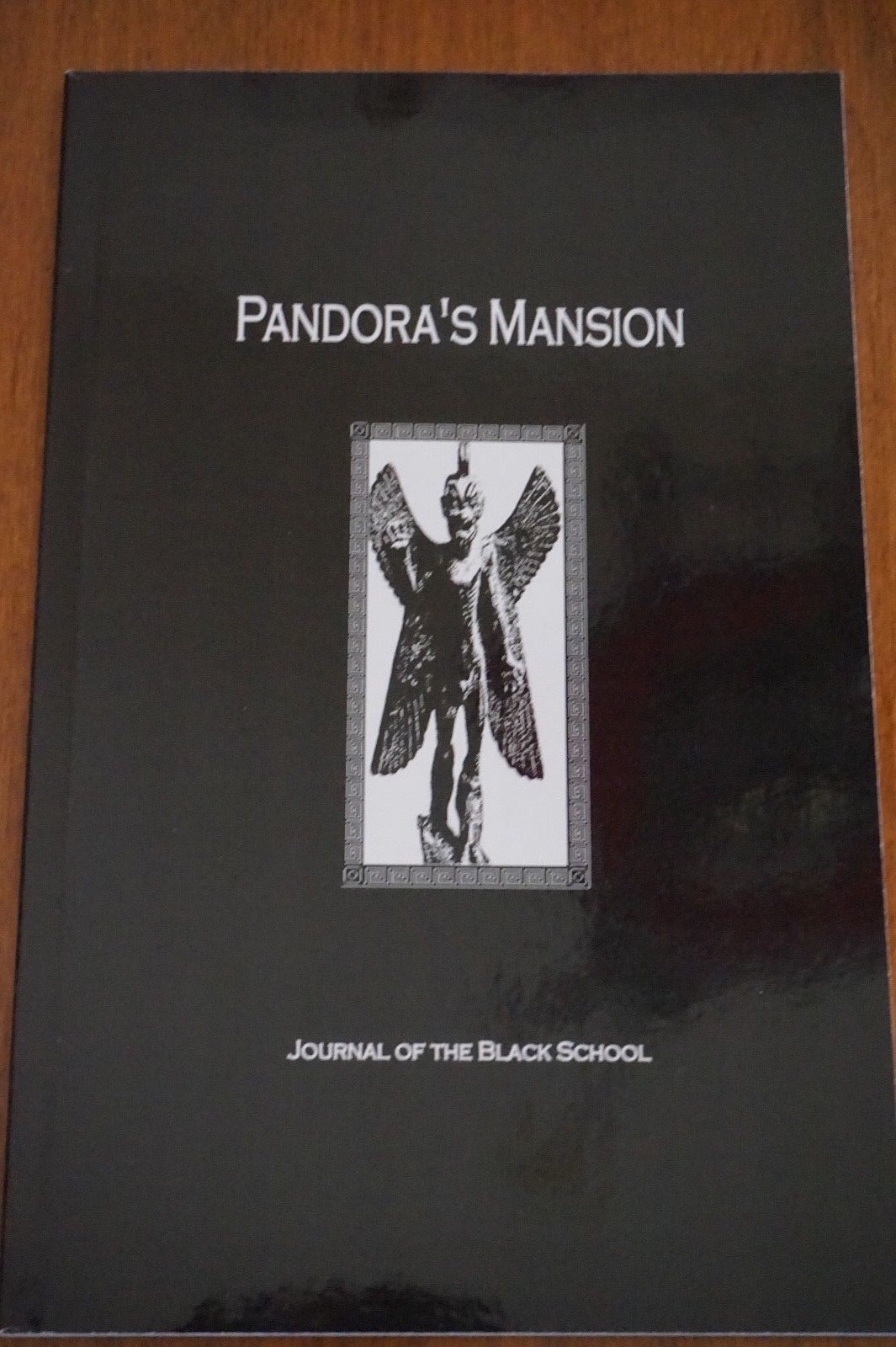 Pandora’s Mansion #1 Journal of the Black School