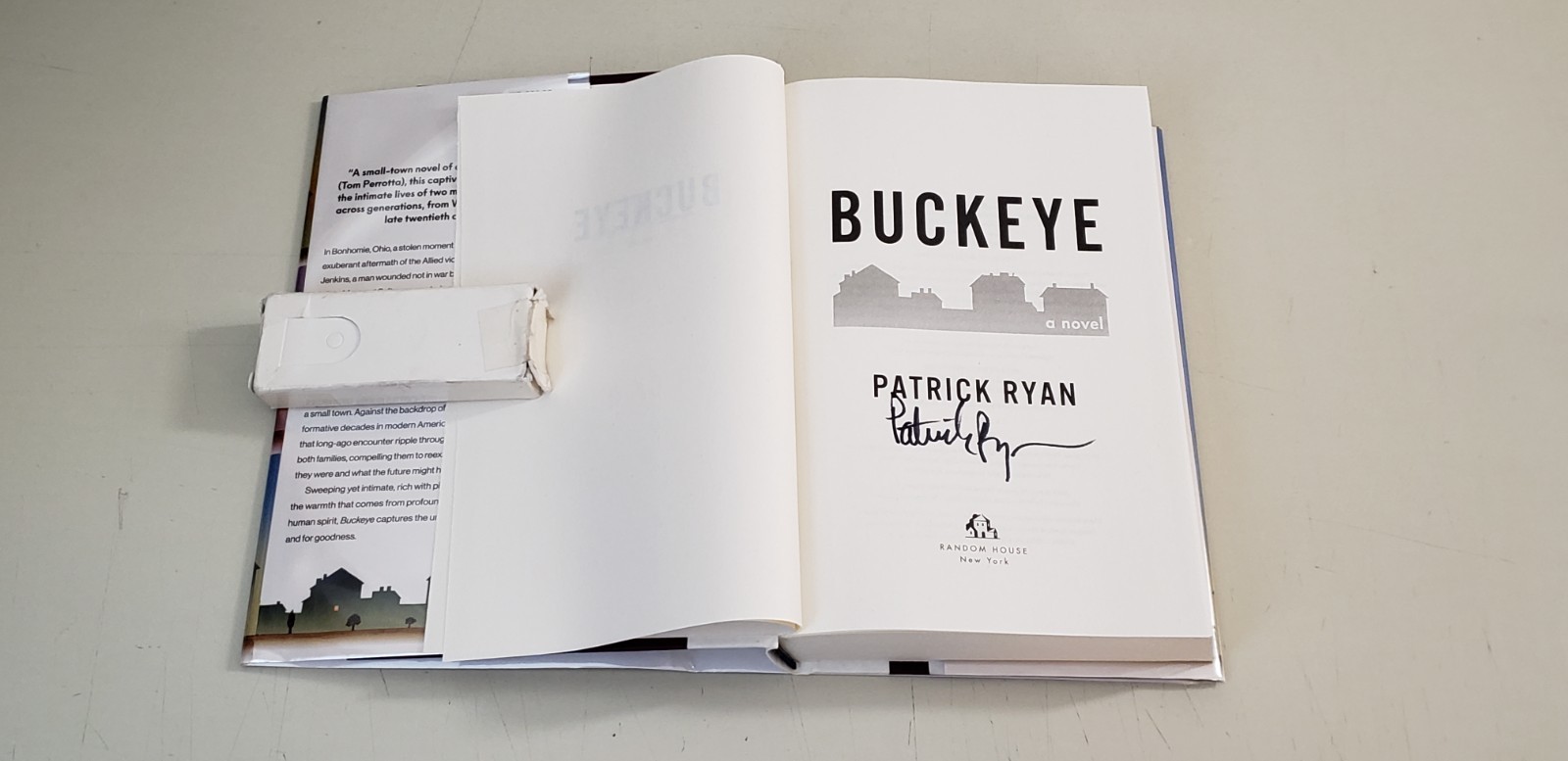 BUCKEYE by PATRICK RYAN *SIGNED*