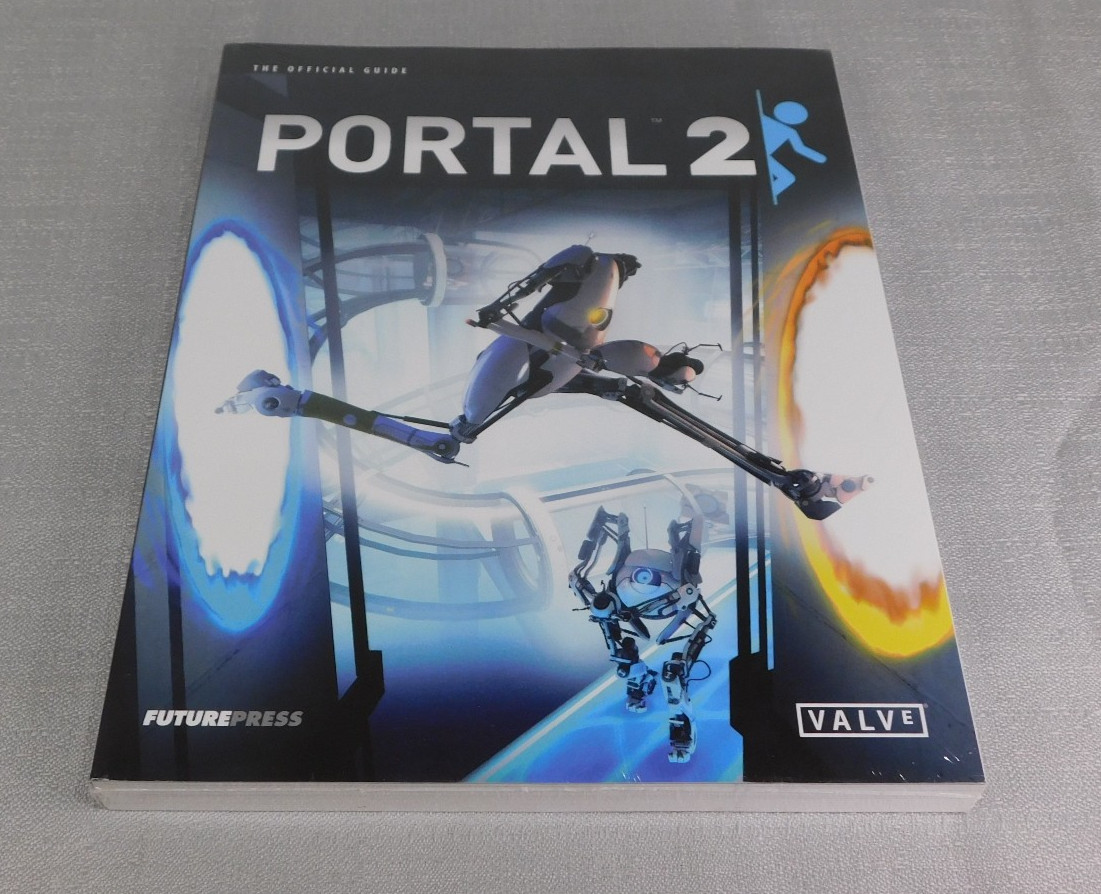 Portal 2 Official Strategy Guide Paperback Future Press Valve BRAND NEW & SEALED