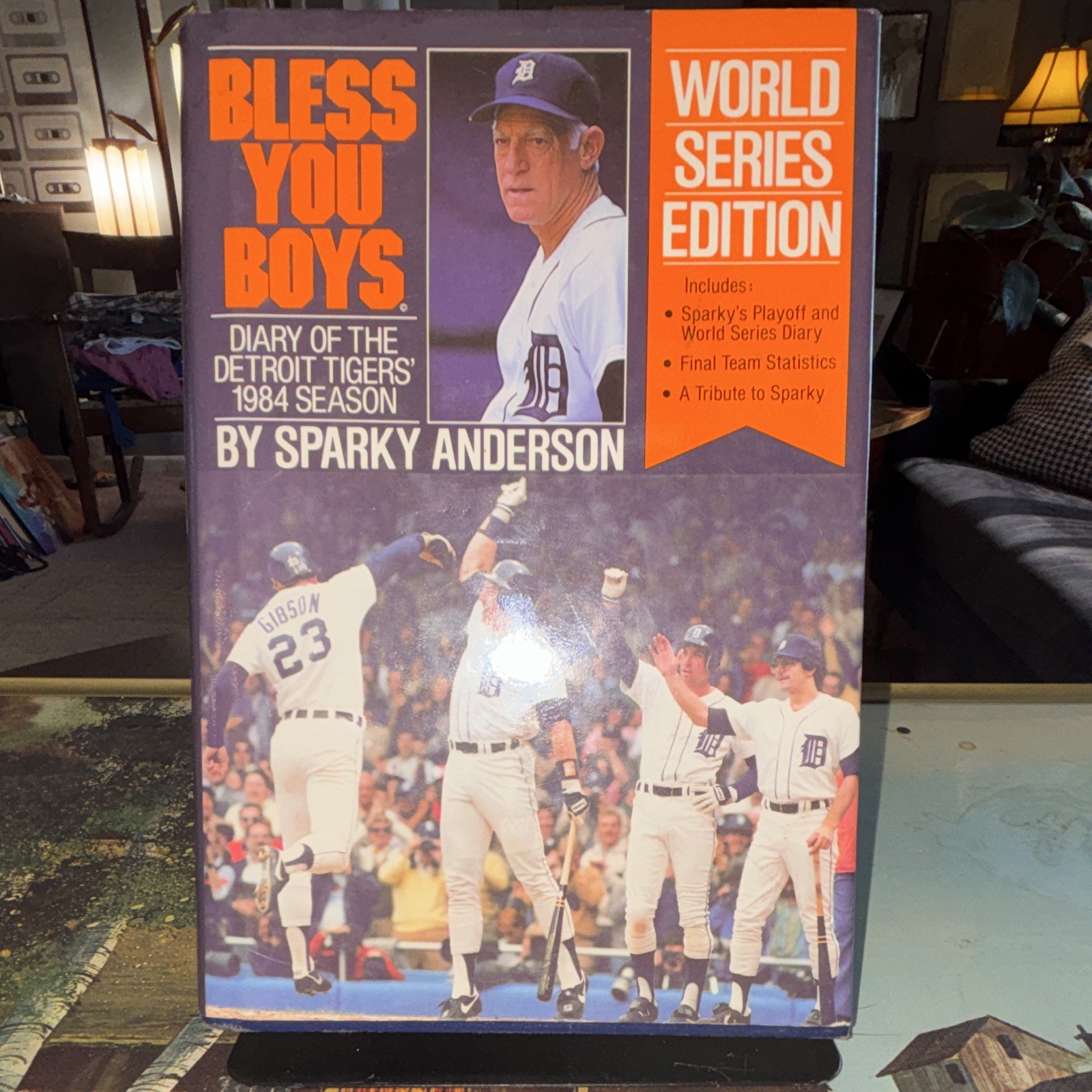 Sparky Anderson: Bless You Boys Detroit Tigers 1984 Season Diary HC World Series