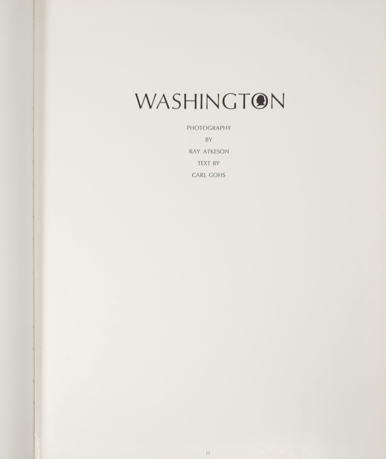 Two Vols: Washington & Washington II–VTG Photography & History by Ray Atkeson