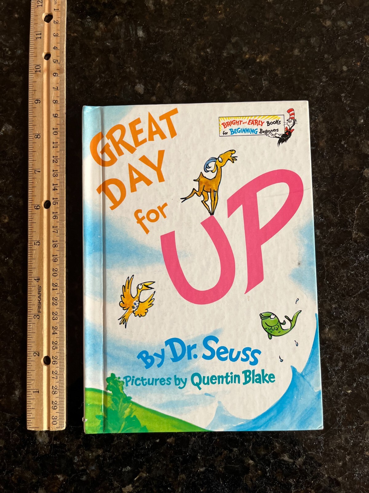 Great day for up Dr. Seuss hardcover beginner book 6.25″ x 8.75″ #1