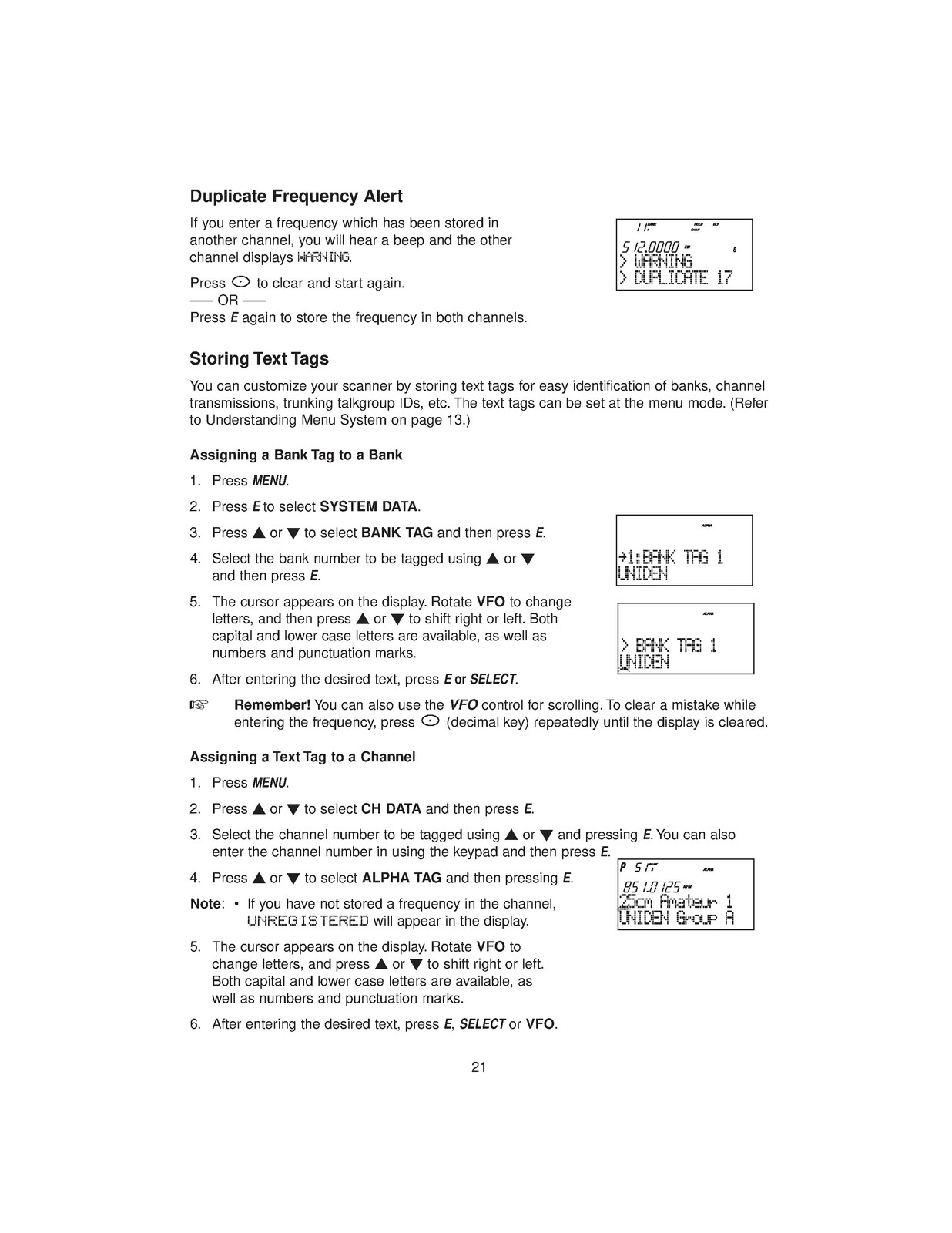 UNIDEN BEARCAT BC780XLT Trunk Tracker III Scanner Owners Manual – WIRE BOUND