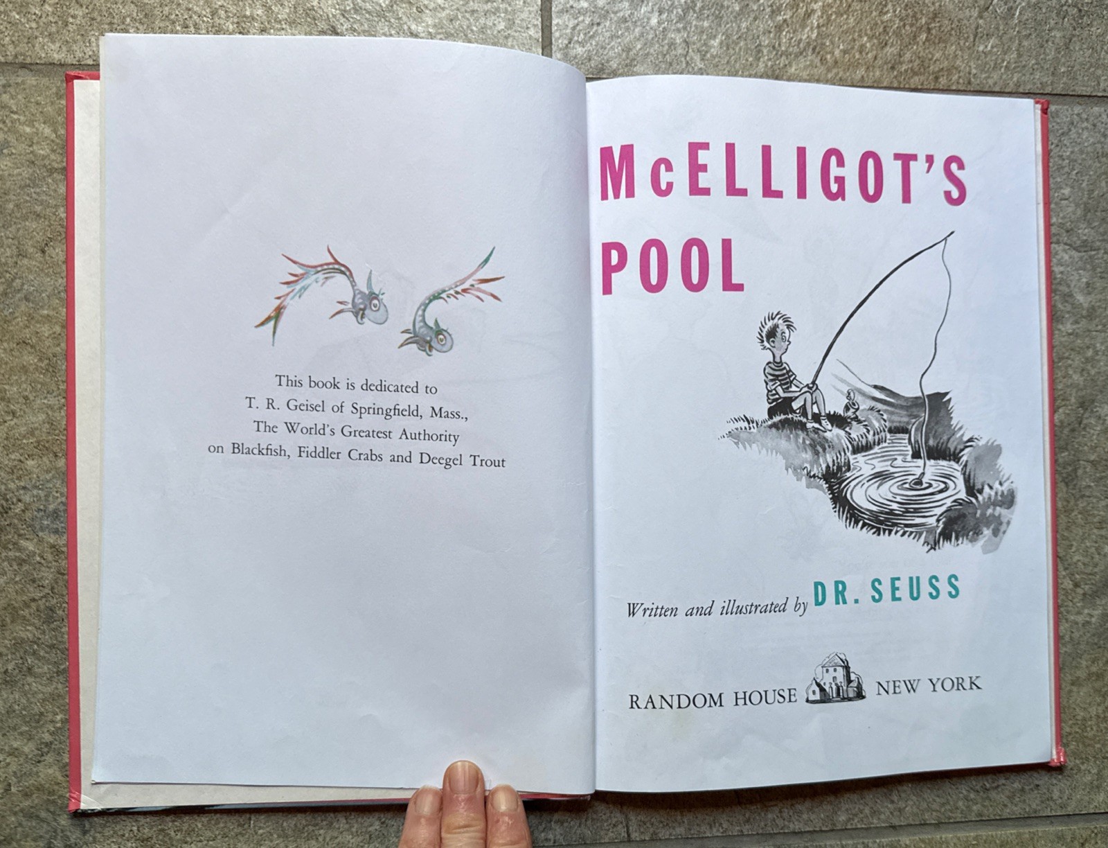 McElligot’s Pool by Dr. Seuss (Library Binding)