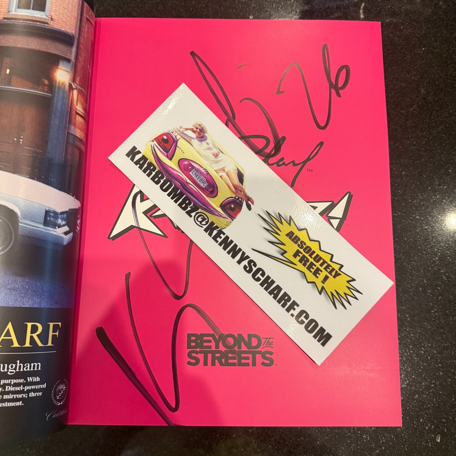 Kenny Scharf SIGNED “KARBOMBZ!” Coffee Table Art Book 1st Edition / 1,000 Print