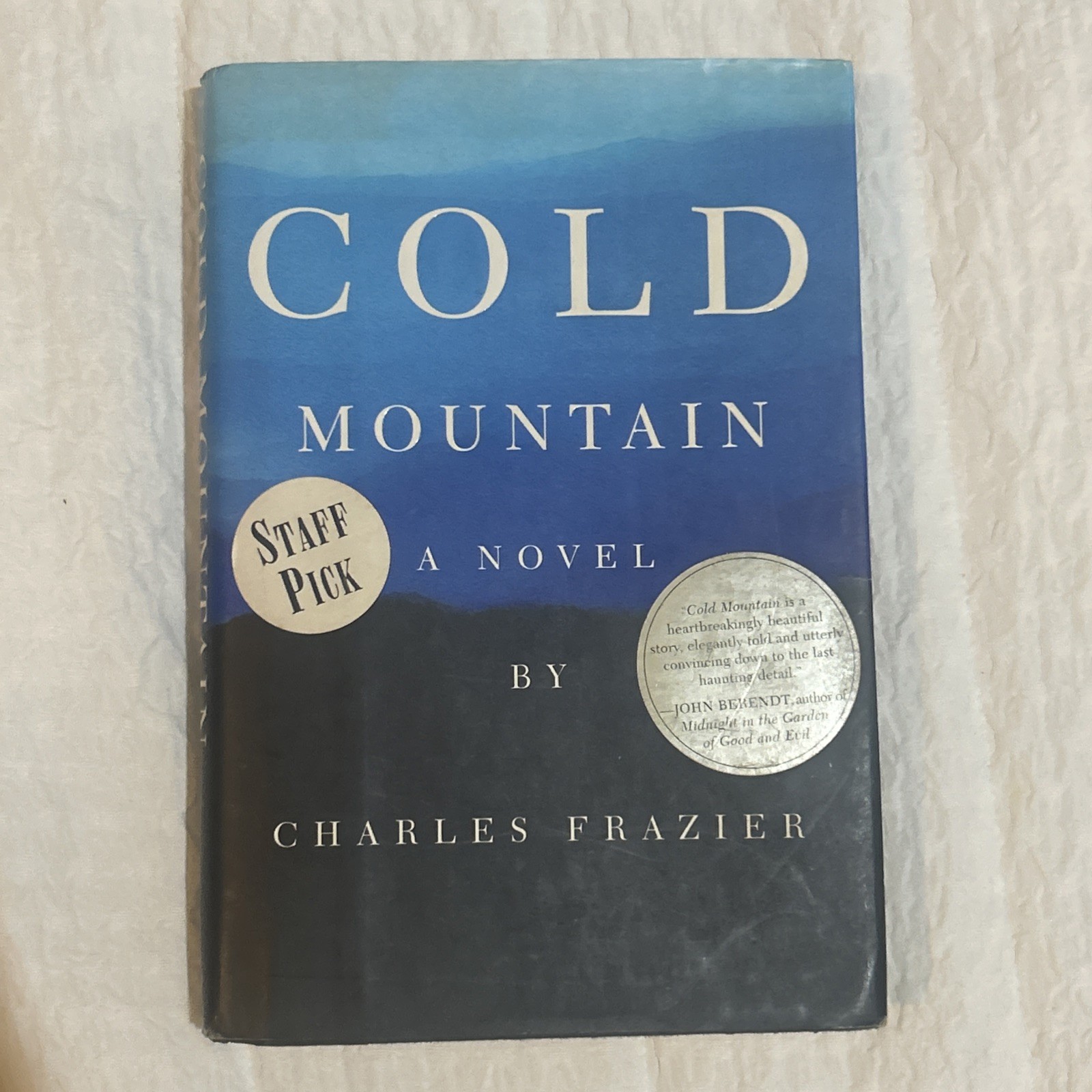 Cold Mountain Charles Frazier 1st Edition 1st Printing First State Hardcover