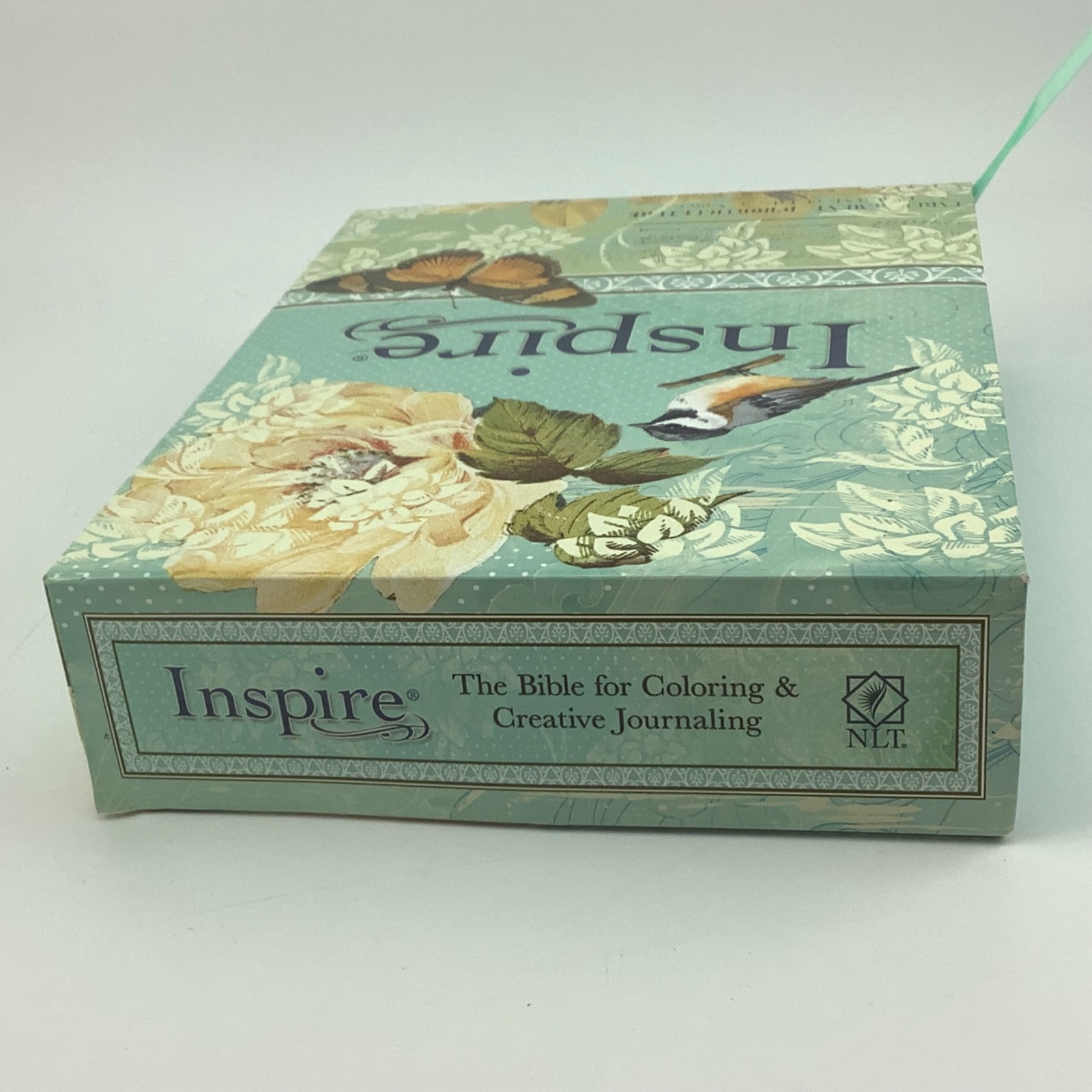 Inspire Creative Journal Coloring Bible New Living Translation Softcover Tyndale