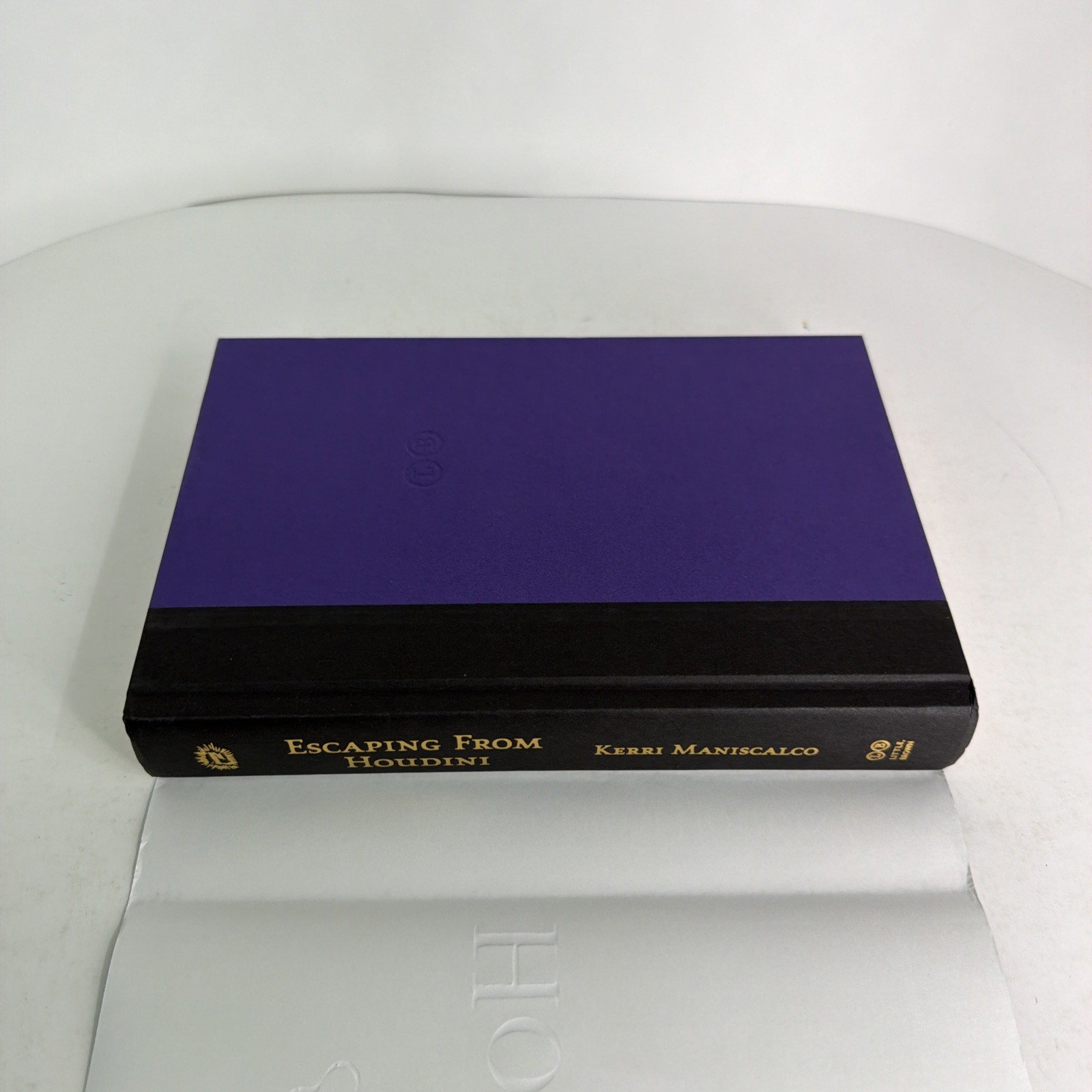 SIGNED Escaping From Houdini Kerri Maniscalco Special Edition Hardcover DJ