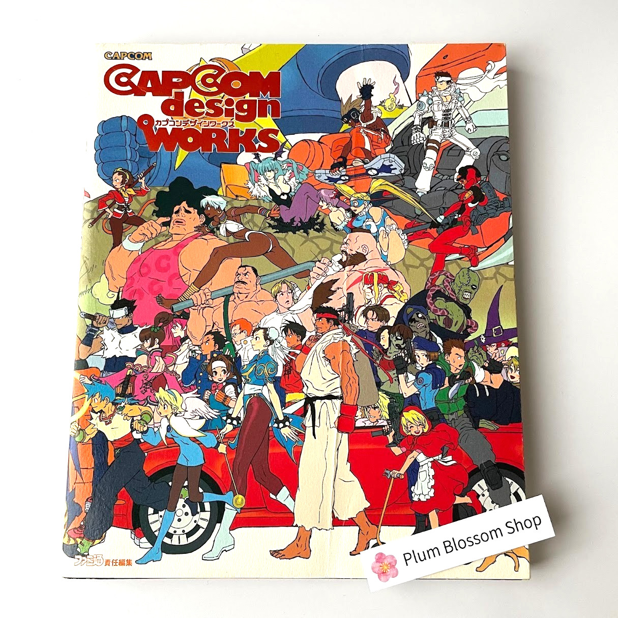CAPCOM design WORKS Art Book Japan Video Game Illustration Concept Art