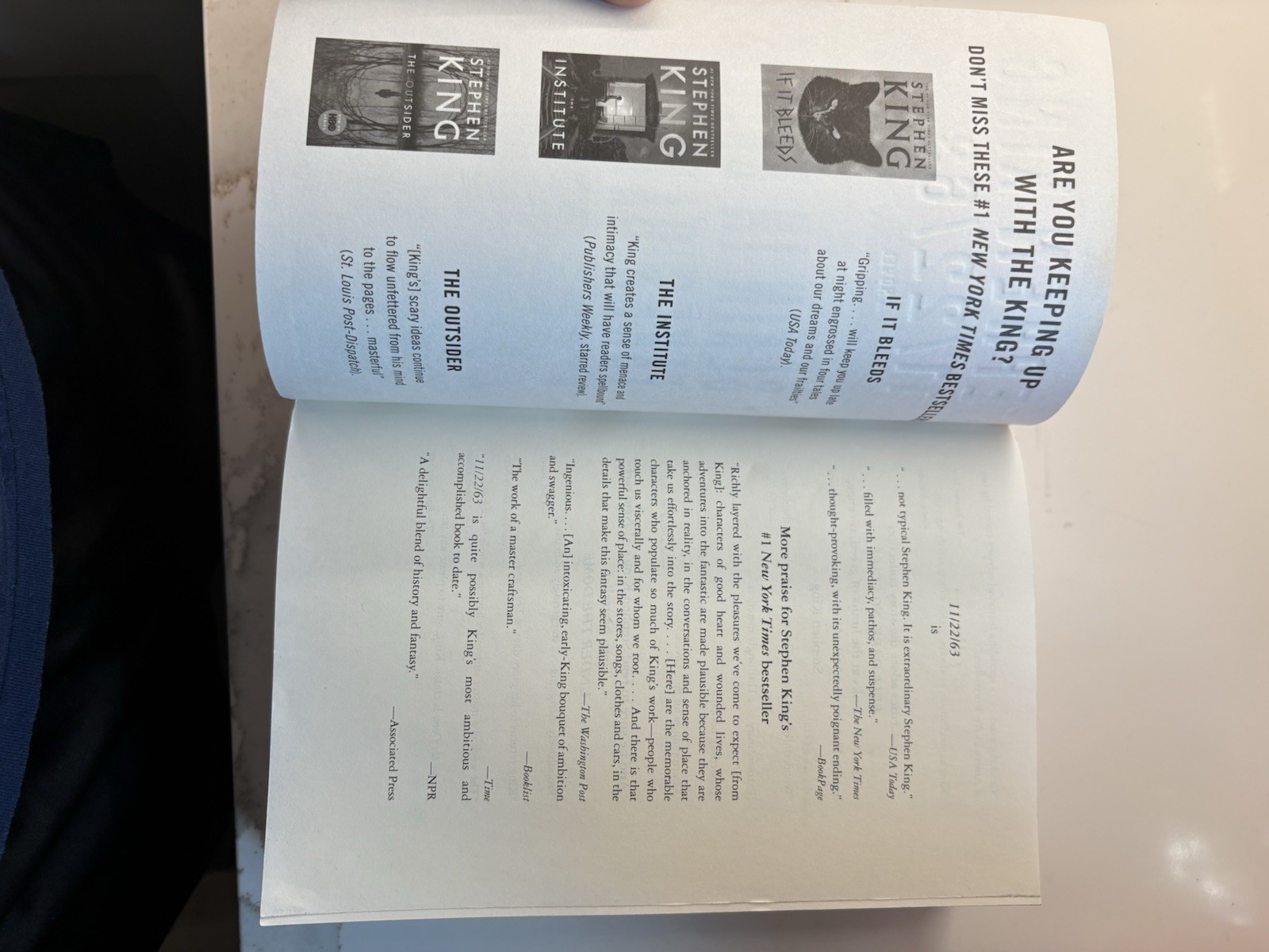 11/22/63 : A Novel by Stephen King (2012, Trade Paperback)