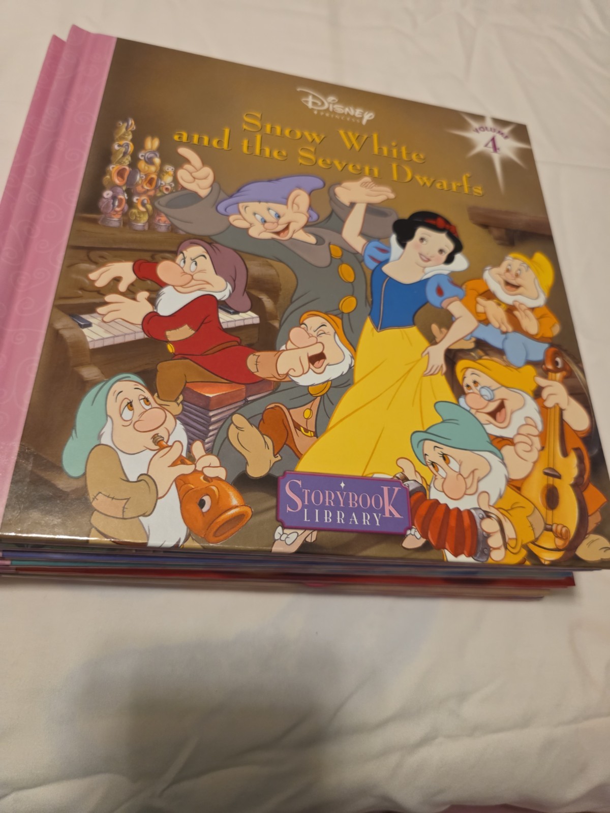 Disney Princess Story Books Library Lot 11 Book Set
