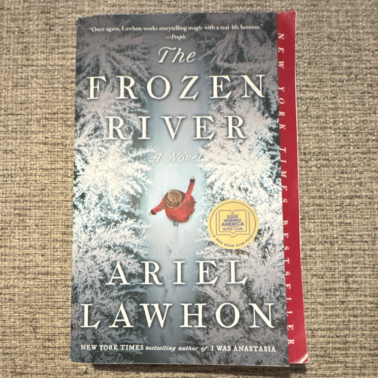 Ariel Lawhon The Frozen River Novel 2024 Paperback Mystery Fiction Vintage