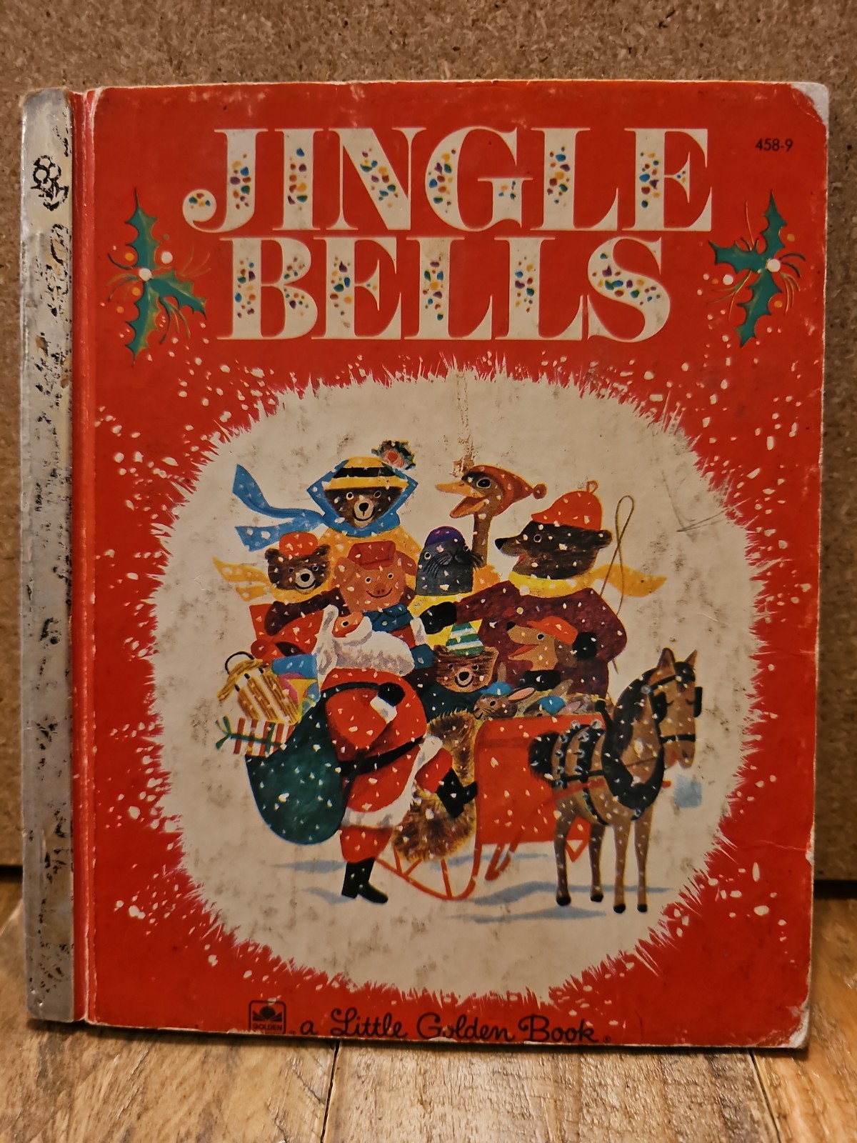a Little Golden Book – Jingle Bells by Kathleen N. Daly (1984, Hardcover) #458-9