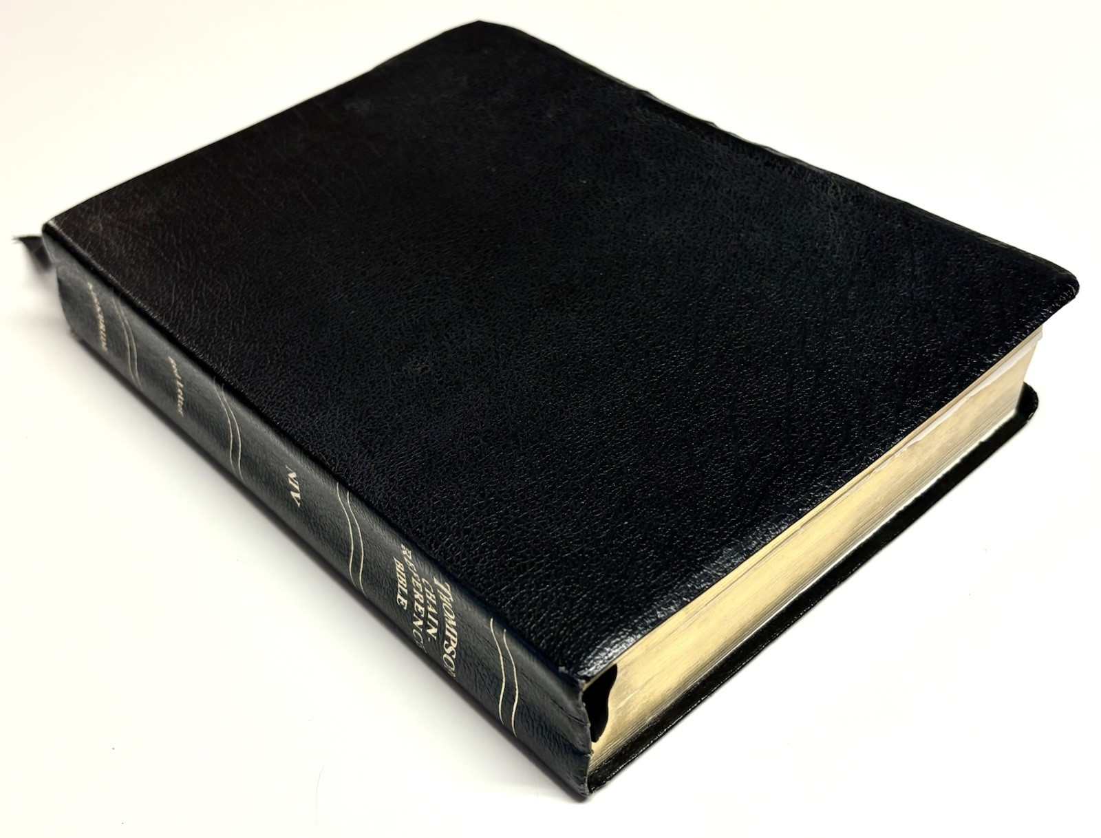 Thompson Chain Reference Bible NIV 1984 Black Leather Kirkbride 1990 Red Letter