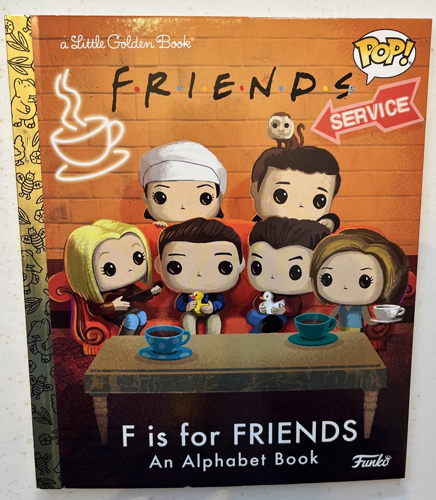 NEW-Friends F is for Friends Funko – A Little Golden Book ISBN #9780593808993