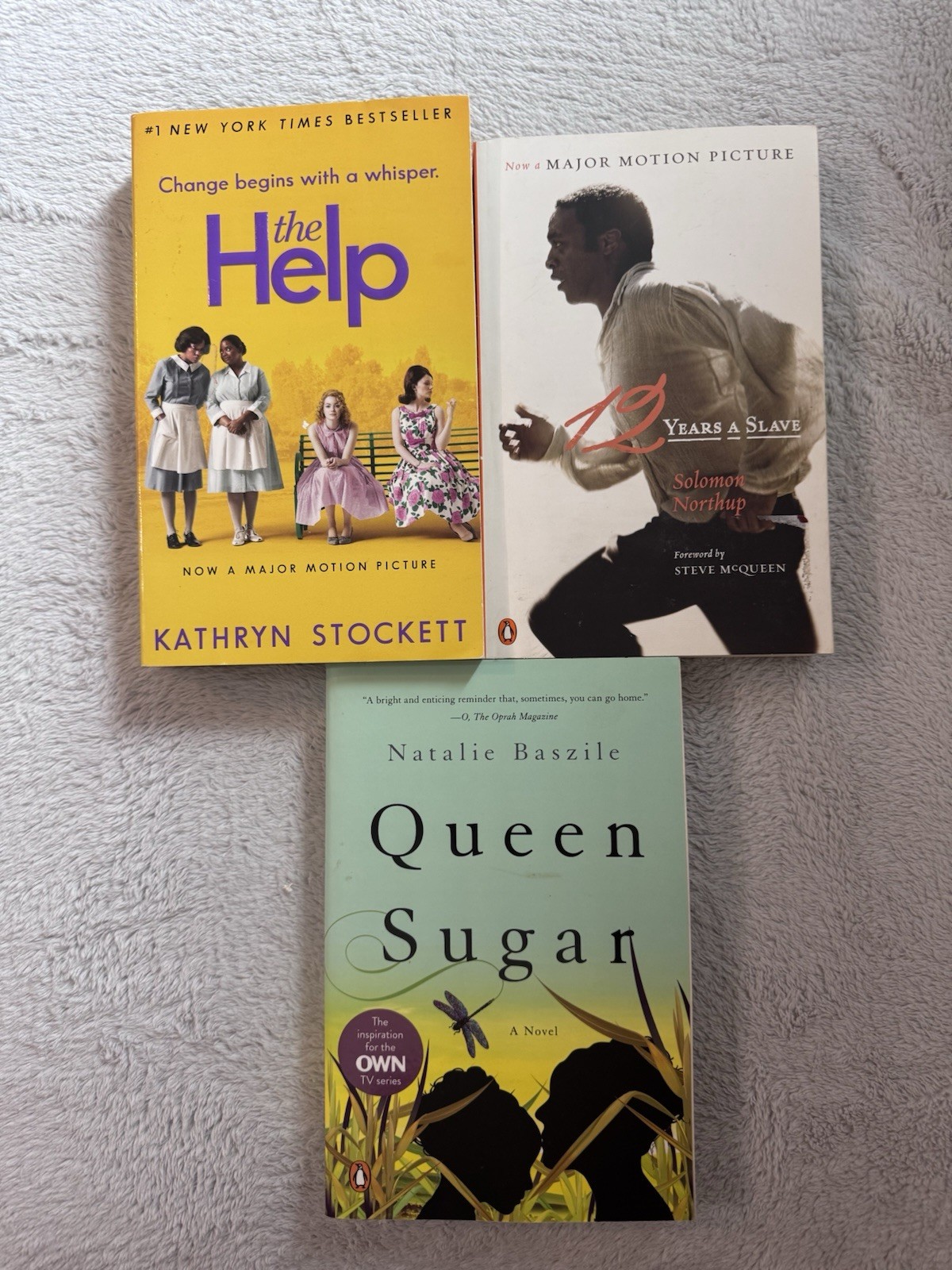 12 Years a Slave, The Help, Queen Sugar – Book to Movie/TV Lot Paperback