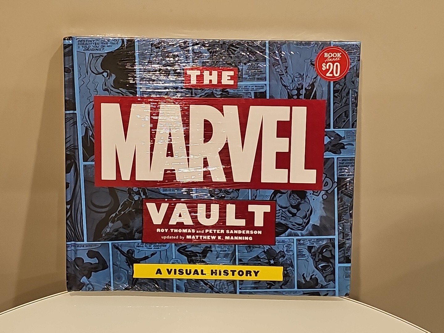The Marvel Vault: A Visual History by Roy Thomas New Sealed
