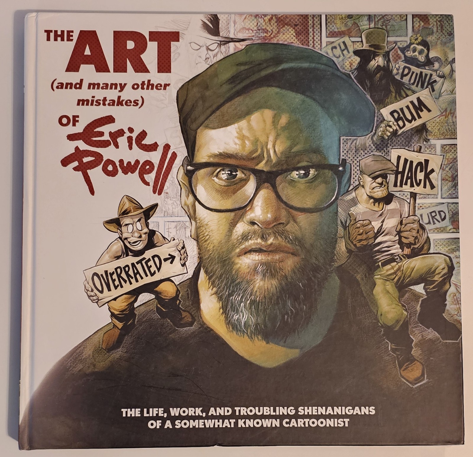 THE ART (AND MANY OTHER MISTAKES) OF ERIC POWELL – Hardcover Out of Print