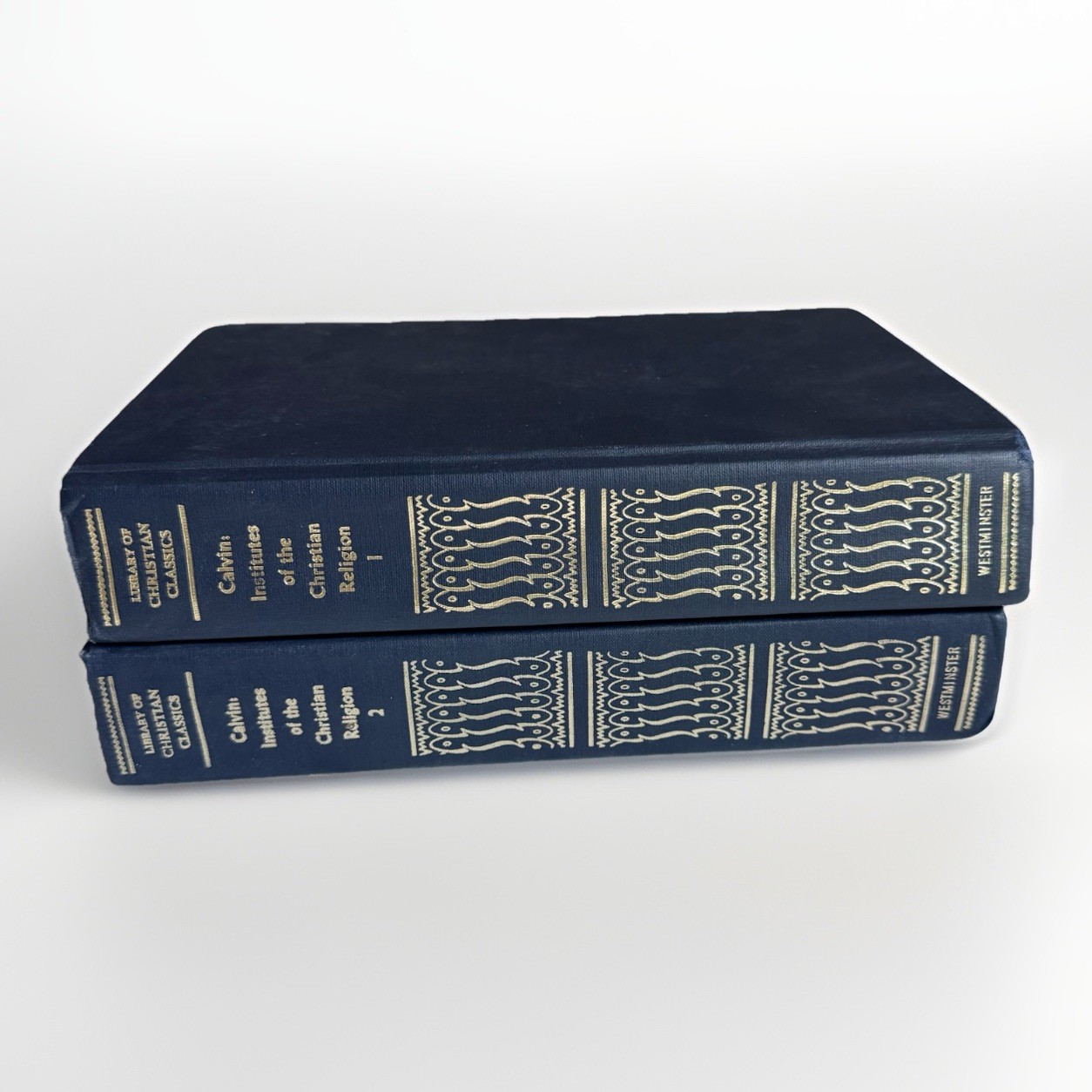 Calvin’s Institutes Of The Christian Religion Vol 1 & 2, 1960 Westminster Press