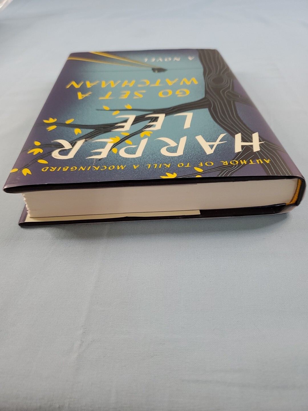 GO SET A WATCHMAN by Harper Lee Deckle Edge Hardcover with DJ *Brand New*