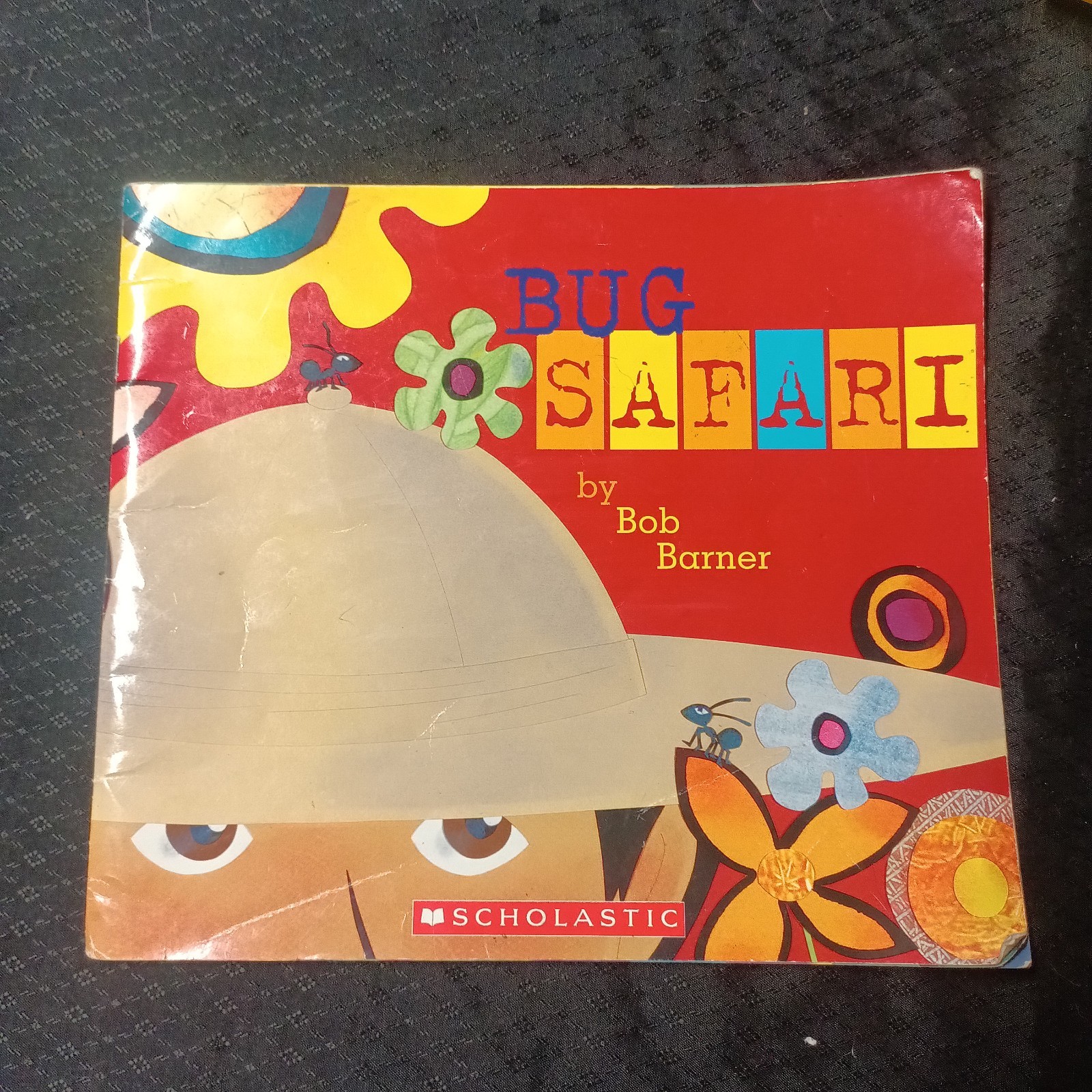 Scholastic Bob Barner book BUG SAFARI Illustrated Picture Book Paperback