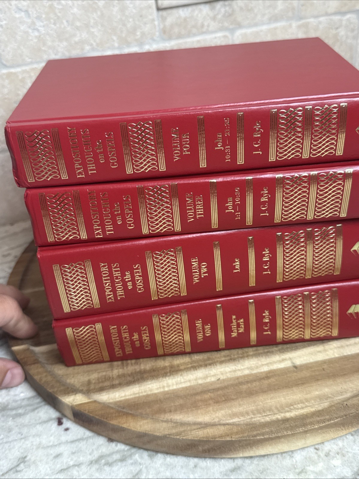 Expository Thoughts on the Gospels 4 Volume Set Hardcover J.C. Ryle 2007 VGC
