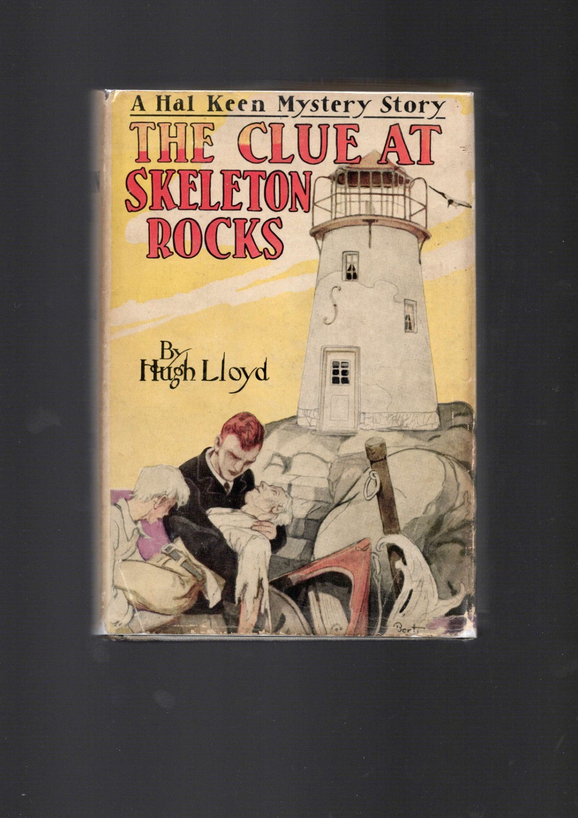 Hal Keen The Clue at Skeleton Rocks lst Edition in Dust Jacket