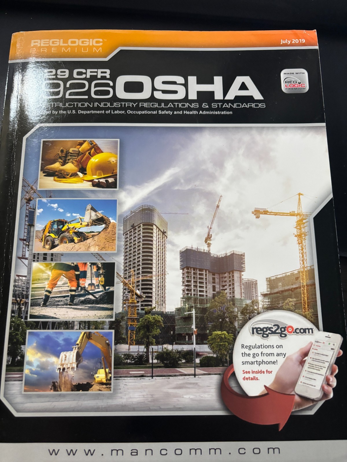Mancomm 29 CFR 1926 OSHA Construction Standards & Regulations July 2019 PB