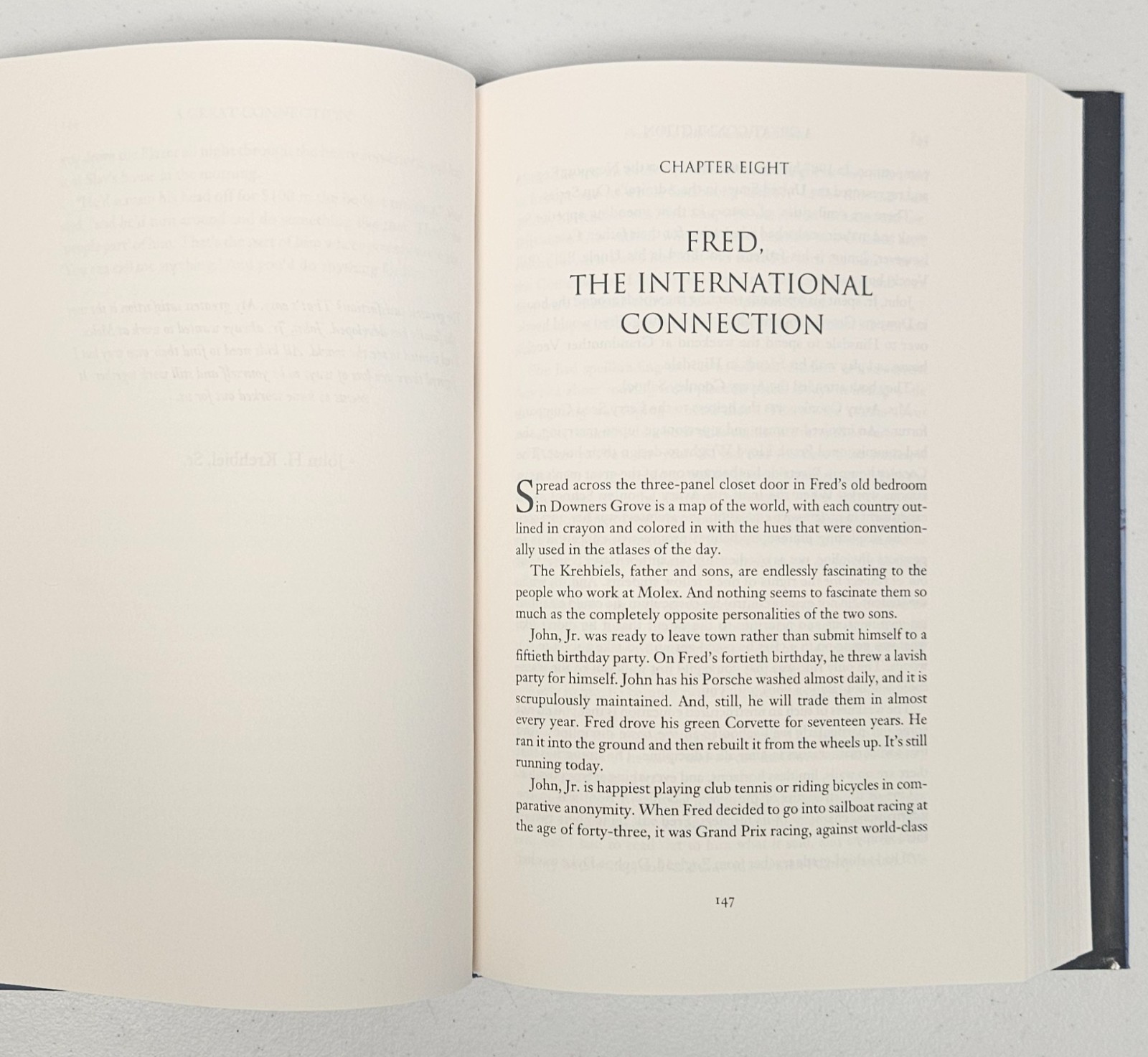 A Great Connection Molex Hardcover Regnery Publishing 1998 DJ