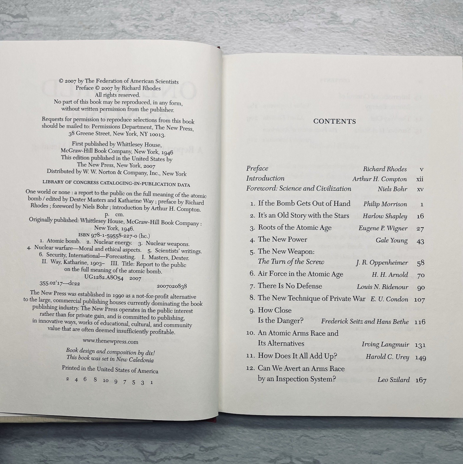 One World or None (2007) Masters & Way – Atomic Bomb Nuclear Oppenheimer