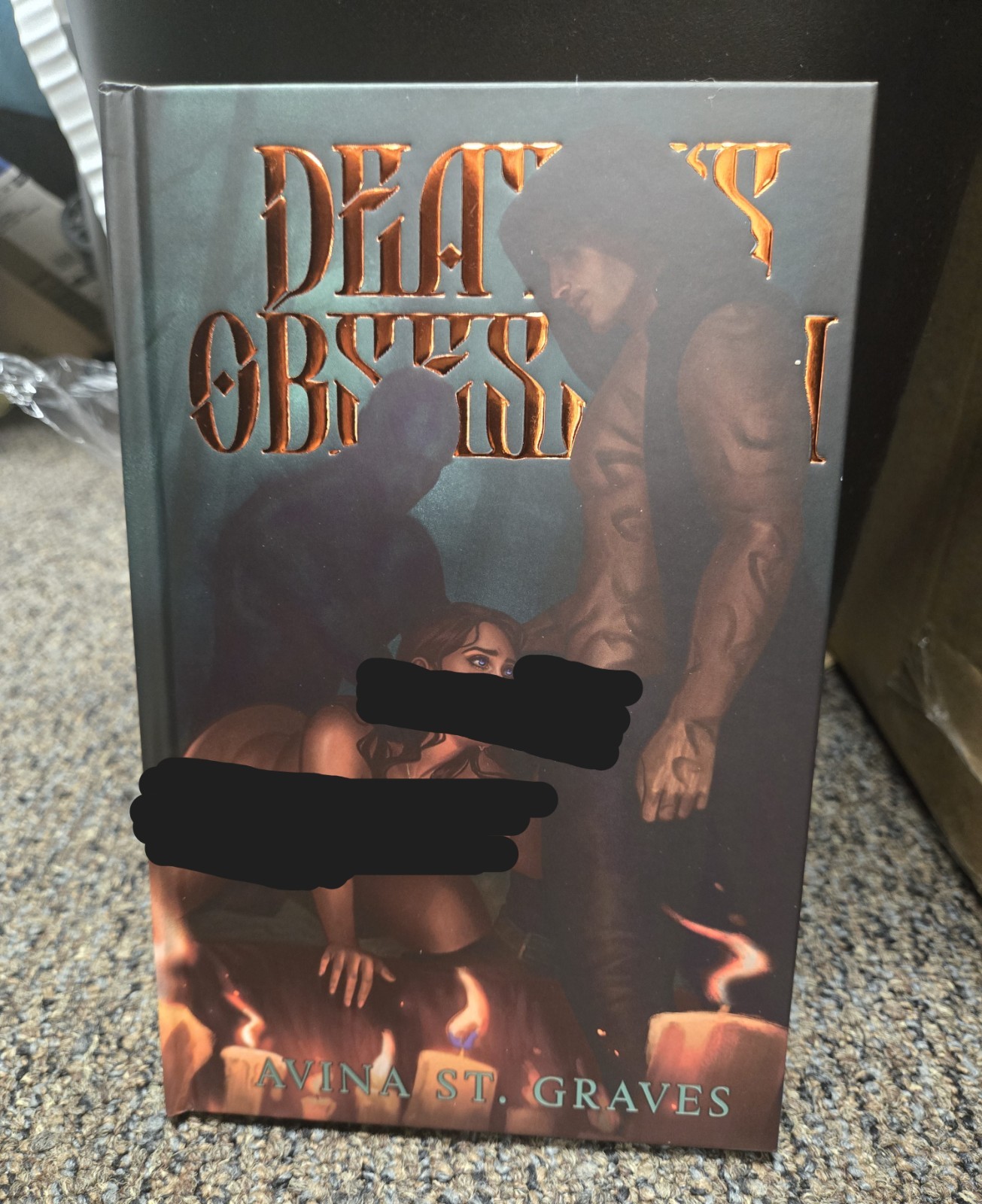 Deaths Obsession by Avina St. Graves – Dark Spicy Romance – Paranormal SE