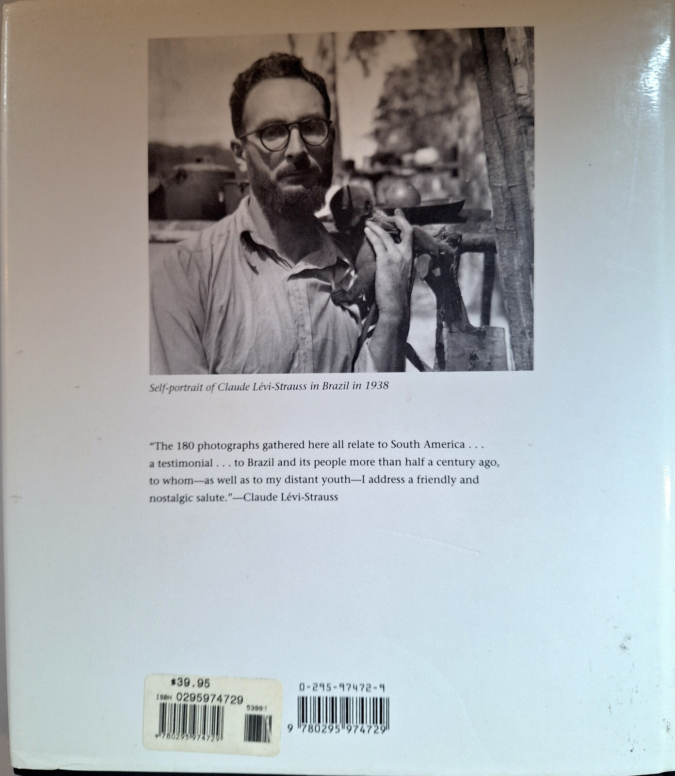 Claude Levi-Stauss SAUDADES DO BRASIL – A Photographic Memoir HC DJ 1995