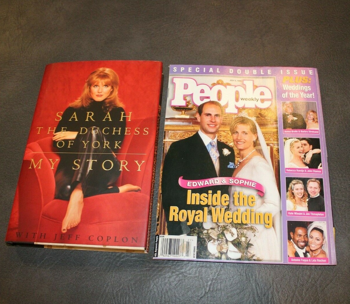 My Story by Sarah Ferguson Duchess of York + People Sophie Royal Wedding 1999