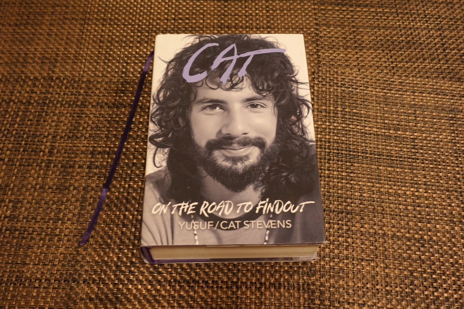 Cat on the Road to Findout By Yusuf/Cat Stevens (2025 1st Ed Hardcover Book)
