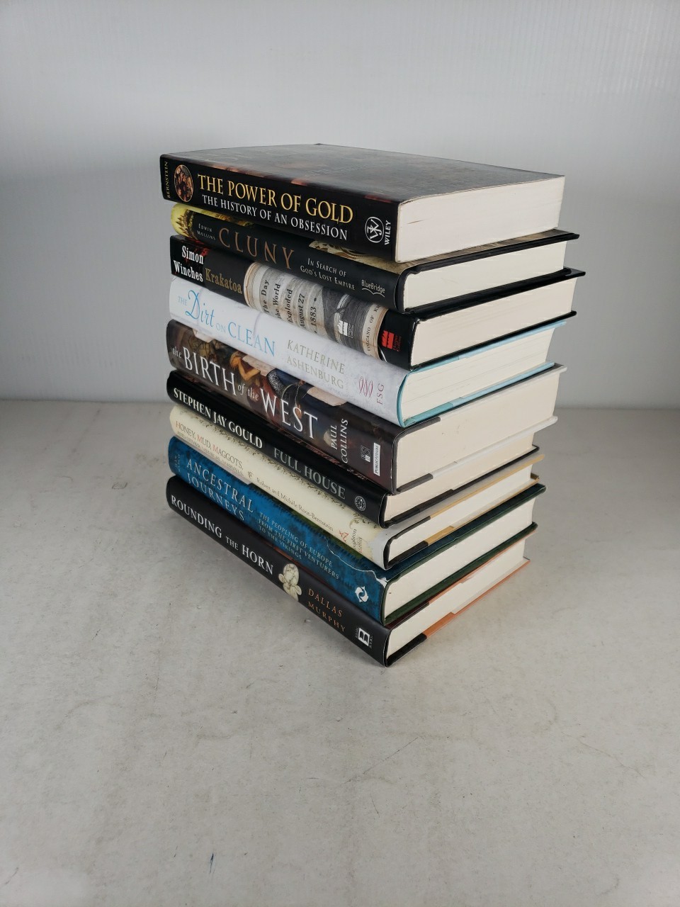 History, Civilization, Exploration, Gold & God (9 Book Lot) Vikings, Krakatoa